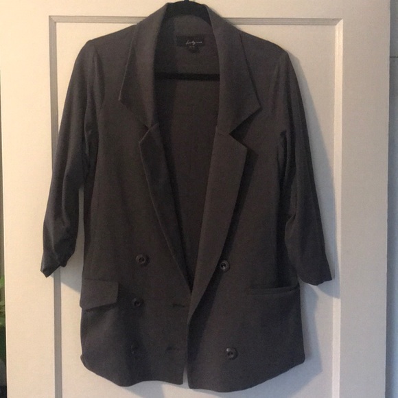 Oversized gray blazer - Picture 1 of 5